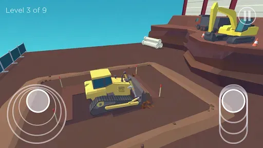 Скриншот 1 — Dig In: A Dozer Game