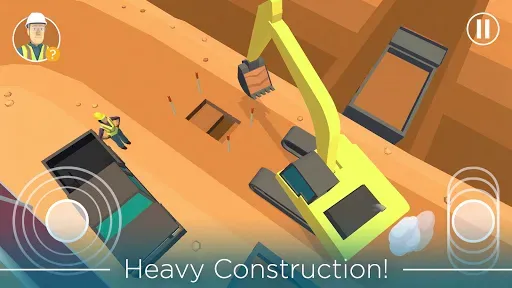 Скриншот 1 — Dig In: An Excavator Game