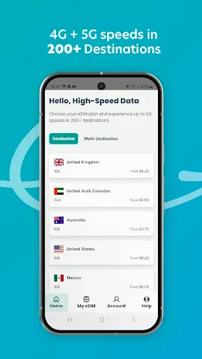 Скриншот 3 — Sim Local: eSIM Travel Data