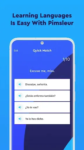 Скриншот 4 — Pimsleur | Language Learning