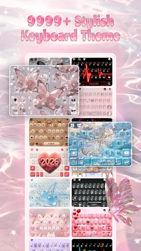 Скриншот 2 — Simple Pink Butterfly Theme