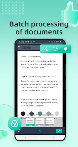 Скриншот 7 — Simple Fax-Send Fax from Phone