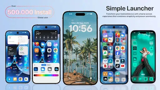 Скриншот 1 — Simple Launcher - Home Screen