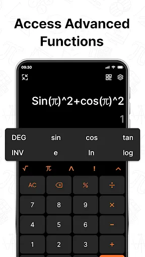 Скриншот 2 — Simple Calculator & Quick Math