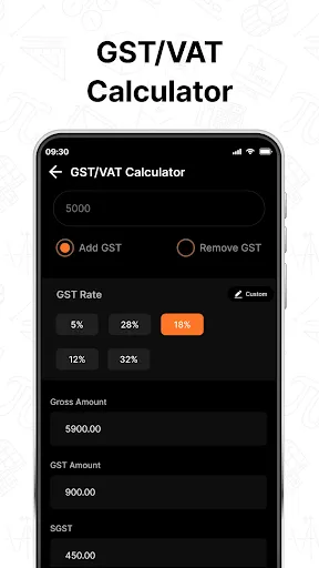 Скриншот 8 — Simple Calculator & Quick Math