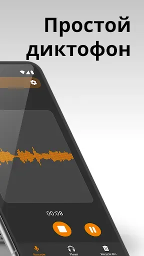 Скриншот 4 — Простой диктофон