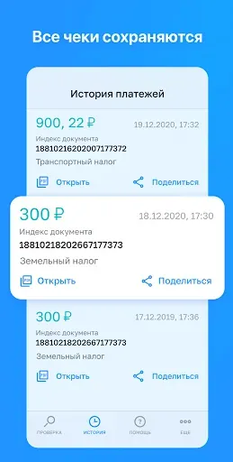 Скриншот 6 — Налоги — проверка и оплата
