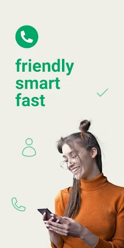 Скриншот 1 — Easy Phone: Dialer & Caller ID