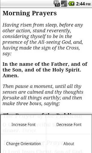 Скриншот 4 — English Orthodox Prayers