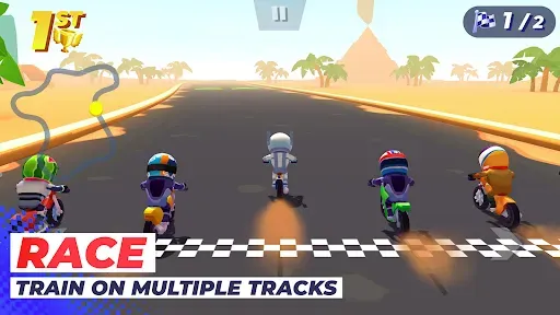 Скриншот 7 — Moto GP Heroes
