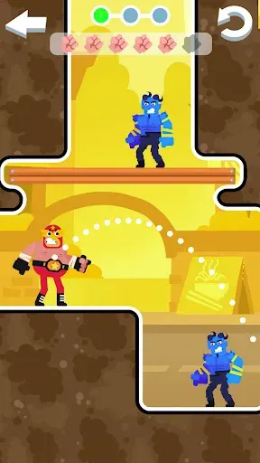 Скриншот 5 — Punch Bob: файтинг-головоломки