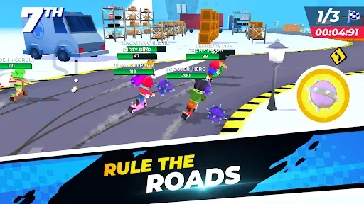 Скриншот 1 — Scooter Heroes