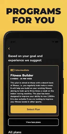 Скриншот 4 — Start Rowing - Rowing Workouts