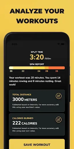 Скриншот 5 — Start Rowing - Rowing Workouts