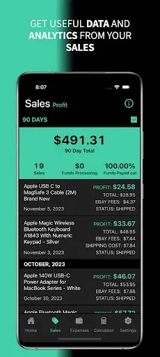 Скриншот 4 — eProfit - Sell on ebay with AI