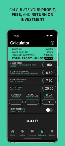 Скриншот 6 — eProfit - Sell on ebay with AI