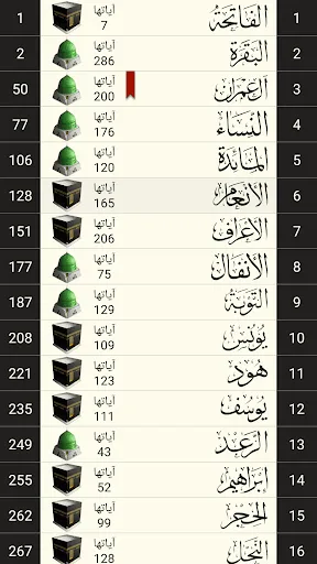 Скриншот 4 — القرآن الكريم مع تفسير ومعاني