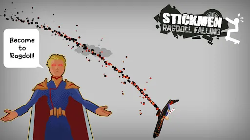 Скриншот 2 — Stickmen Ragdoll: The Game