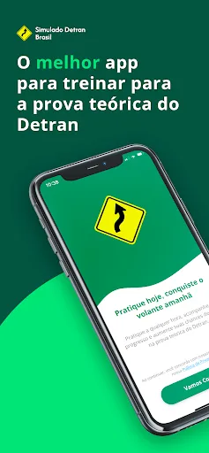 Скриншот 1 — Simulado Detran Brasil 2026