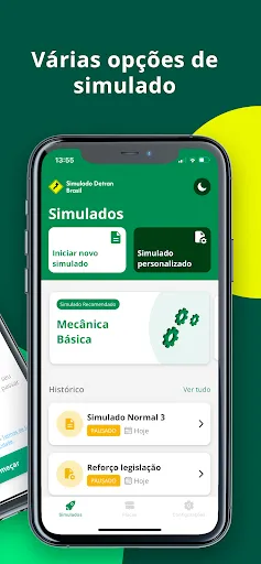 Скриншот 2 — Simulado Detran Brasil 2026