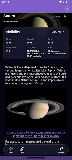 Скриншот 4 — SkySafari Astronomy