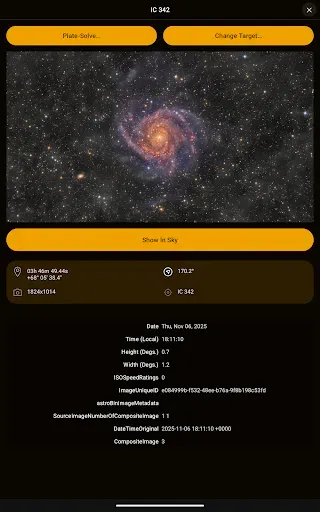Скриншот 8 — SkySafari 8 Plus