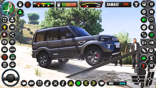 Скриншот 3 — US Jeep Driving Offroad Game
