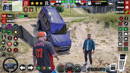 Скриншот 4 — US Jeep Driving Offroad Game