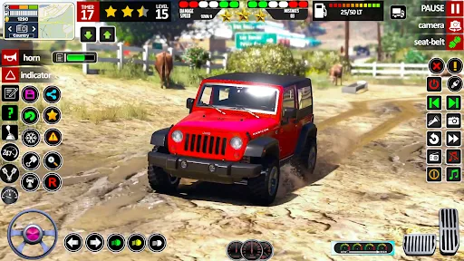 Скриншот 6 — US Jeep Driving Offroad Game