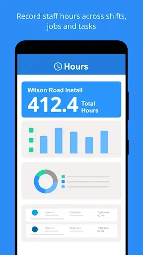 Скриншот 1 — SINC: Employee Time Clock