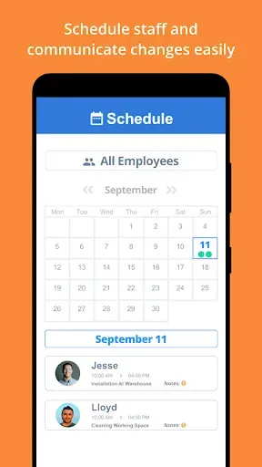 Скриншот 4 — SINC: Employee Time Clock