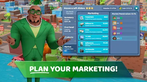 Скриншот 2 — Venture Valley Business Tycoon