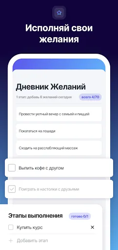 Скриншот 2 — Thera: личный дневник эмоций
