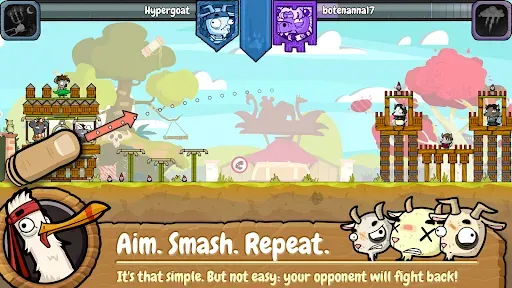 Скриншот 2 — Angrymals: aim, smash, repeat
