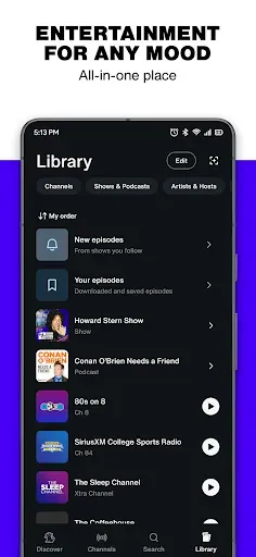 Скриншот 6 — SiriusXM: Music, Sports & News