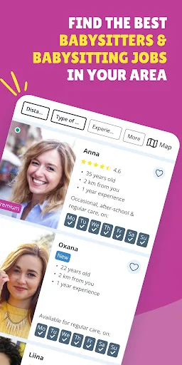 Скриншот 2 — Sitly - The babysitter app