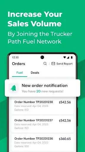 Скриншот 1 — Trucker Path Business