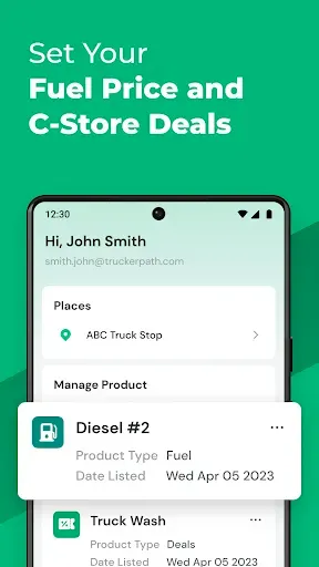 Скриншот 2 — Trucker Path Business