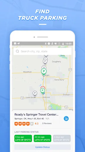 Скриншот 2 — Trucker Path: Truck GPS & Fuel