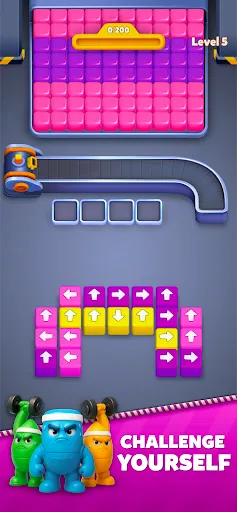 Скриншот 1 — Angry Blocks: Cube Blast