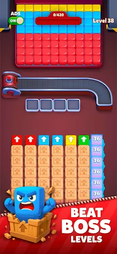 Скриншот 5 — Angry Blocks: Cube Blast