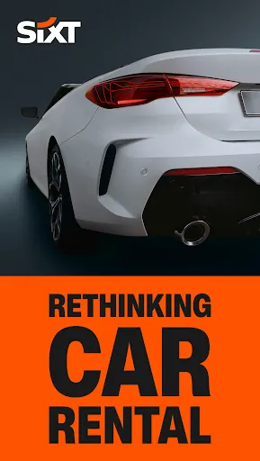 Скриншот 1 — SIXT rent. share. ride. plus.