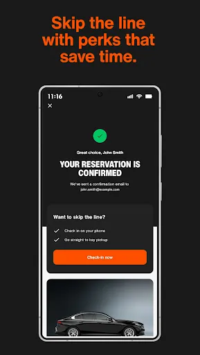 Скриншот 2 — SIXT rent. share. ride. plus.