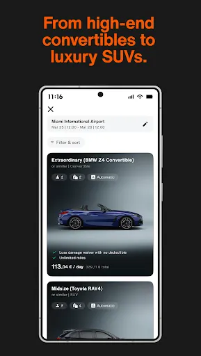Скриншот 6 — SIXT rent. share. ride. plus.