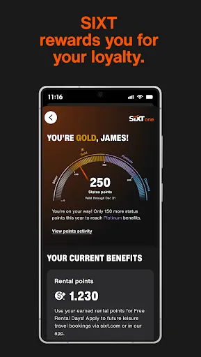 Скриншот 7 — SIXT rent. share. ride. plus.