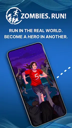 Скриншот 1 — Zombies, Run!