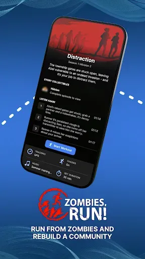 Скриншот 2 — Zombies, Run!