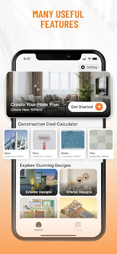 Скриншот 3 — AI House Floor 3D: Plan Design
