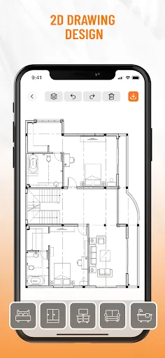 Скриншот 4 — AI House Floor 3D: Plan Design