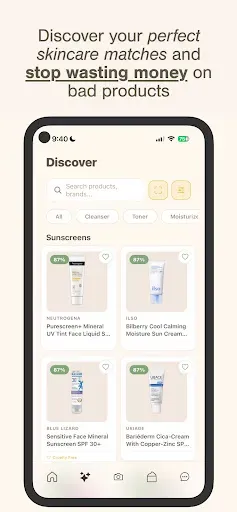 Скриншот 2 — Skan - AI Skincare and Beauty